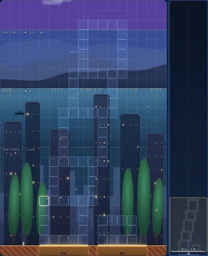 Level 42 &mdash; a pylon outline