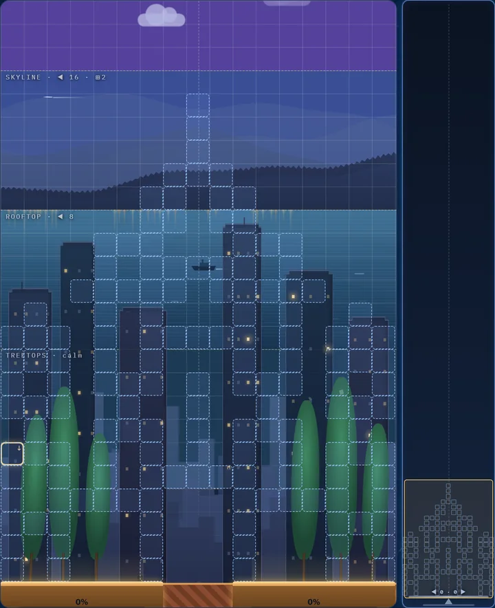 Level 97 &mdash; the Taj outline